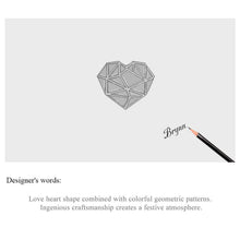 Charm Love Heart Colorful