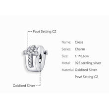 Bible Cross Clip Charm