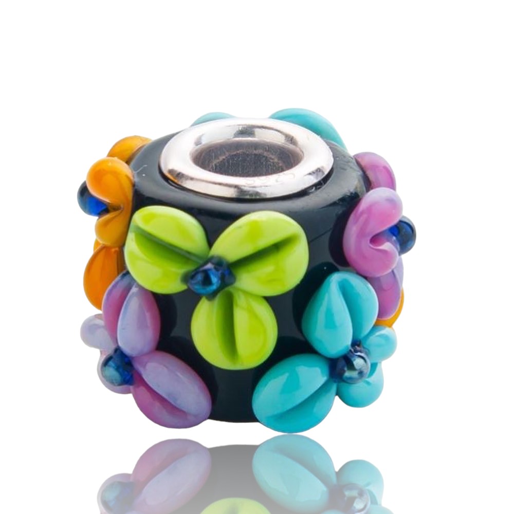 Ericka Flowers Bead Charm