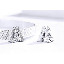 Letter A Clip Beads Charms Fit Reflexions Bracelets