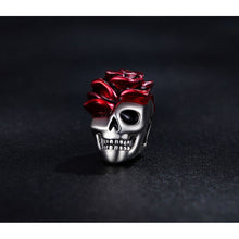 Rose & Skull Bead