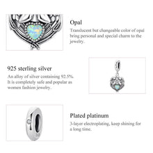 Angel Praying Heart Charm