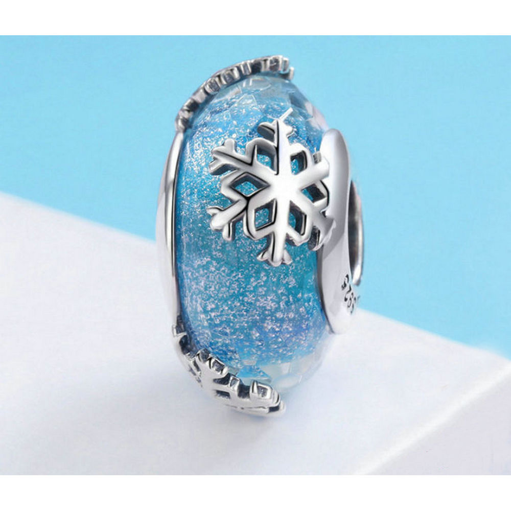 Christmas Snowflake Charms Bead