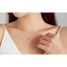 Necklace Sunflower Long Chain