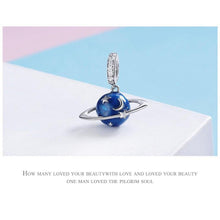 Secret Planet Moon Star Pendant Charm