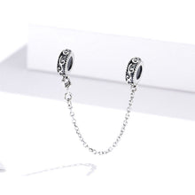 Vintage Vine Safety Chain Charm