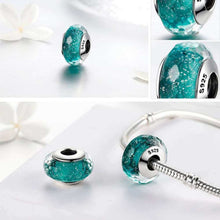 Fascinating Green Murano Glass Bead