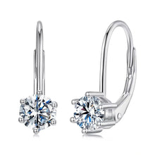 1CT Moissanite Drop Earrings