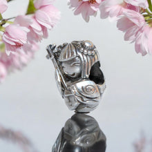 Kokeshi With Shamisen Charm Bead