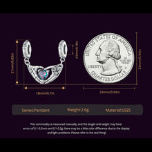 Halloween Skeleton Double Hoop Pendant