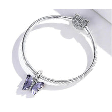 Butterfly Glass Charm