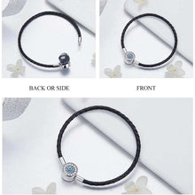 Mystery Eye Leather Bracelet