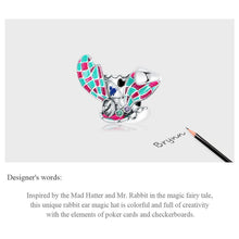 Colorful Magic Rabbit Hat Charms Beads