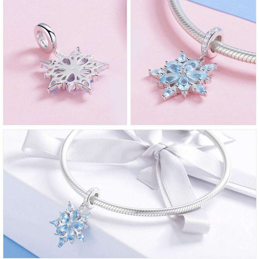 Winter Snowflake Blue