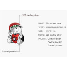 Christmas Bear Charm