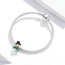 Little Snowman Merry Christmas Charm