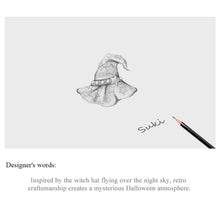 Halloween Witch Hat  Charm