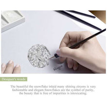 Elegant Snowflake Beads