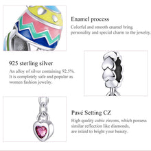 Lucky Eggs Colorful Charm Pendant