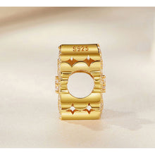 Gold Maple Leaf Bead