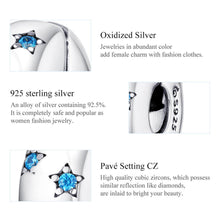 Ocean Blue Star Clip Charm Stopper