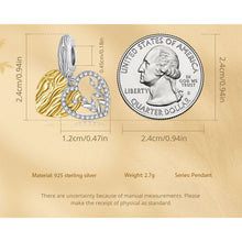 Heart-shaped Leaf Charm Pendant