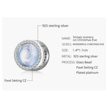 Murano Glaze Charm Round Bead