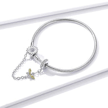 Bracelet Busy Bee and Sunflower Safety Chain