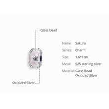 Sakura Murano Glass Beads