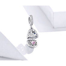 Opened Box Egg Pendant Charm