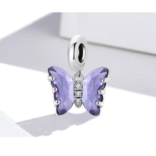Butterfly Glass Charm