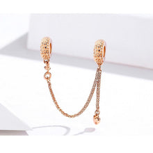 Safety Chain With Heart-shaped Pendant