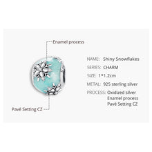 Shiny Snowflakes Charm