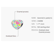 Charm Love Heart Colorful