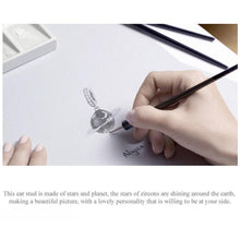 Secret Planet Moon Star Pendant Charm