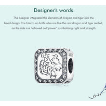 Tiger & Dragon Bead Charm