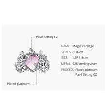 Shining Magic Carriage Charm