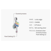 Lucky Eggs Colorful Charm Pendant