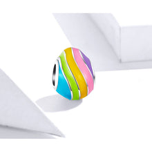 Easter Series Rainbow Color Enamel Egg Charm