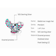 Colorful Magic Rabbit Hat Charms Beads