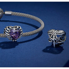 Skeleton Heart Charm