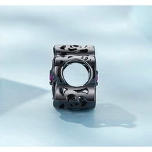 Gothic Black Rose Bead