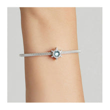 Moonstone Snowflake Bead Charm 