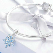 Winter Snowflake Blue