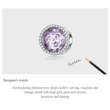 Exquisite Rose Charm