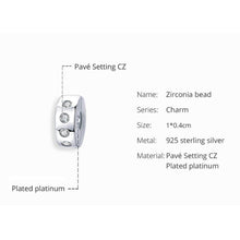 Simple Dazzling Zircon Charm Clip