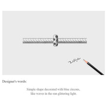 Ocean Blue Star Clip Charm Stopper