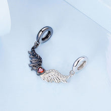 Black & White Wings Pendant