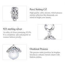 Dazzling Crystal Ball Charms Pendant