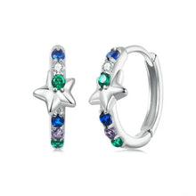 Rainbow Star Earrings